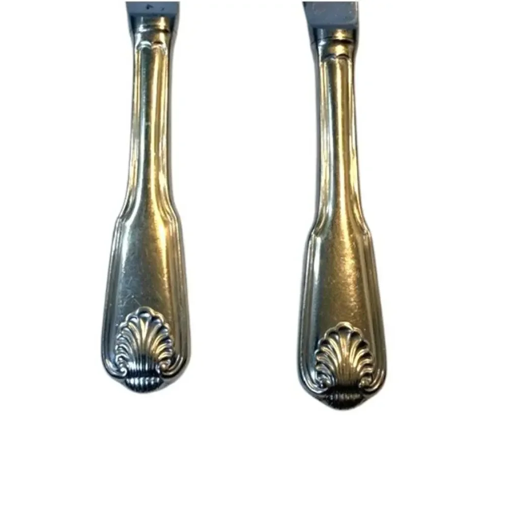 Towle London Shell Butter Spreaders Stainless Germany Set of 4